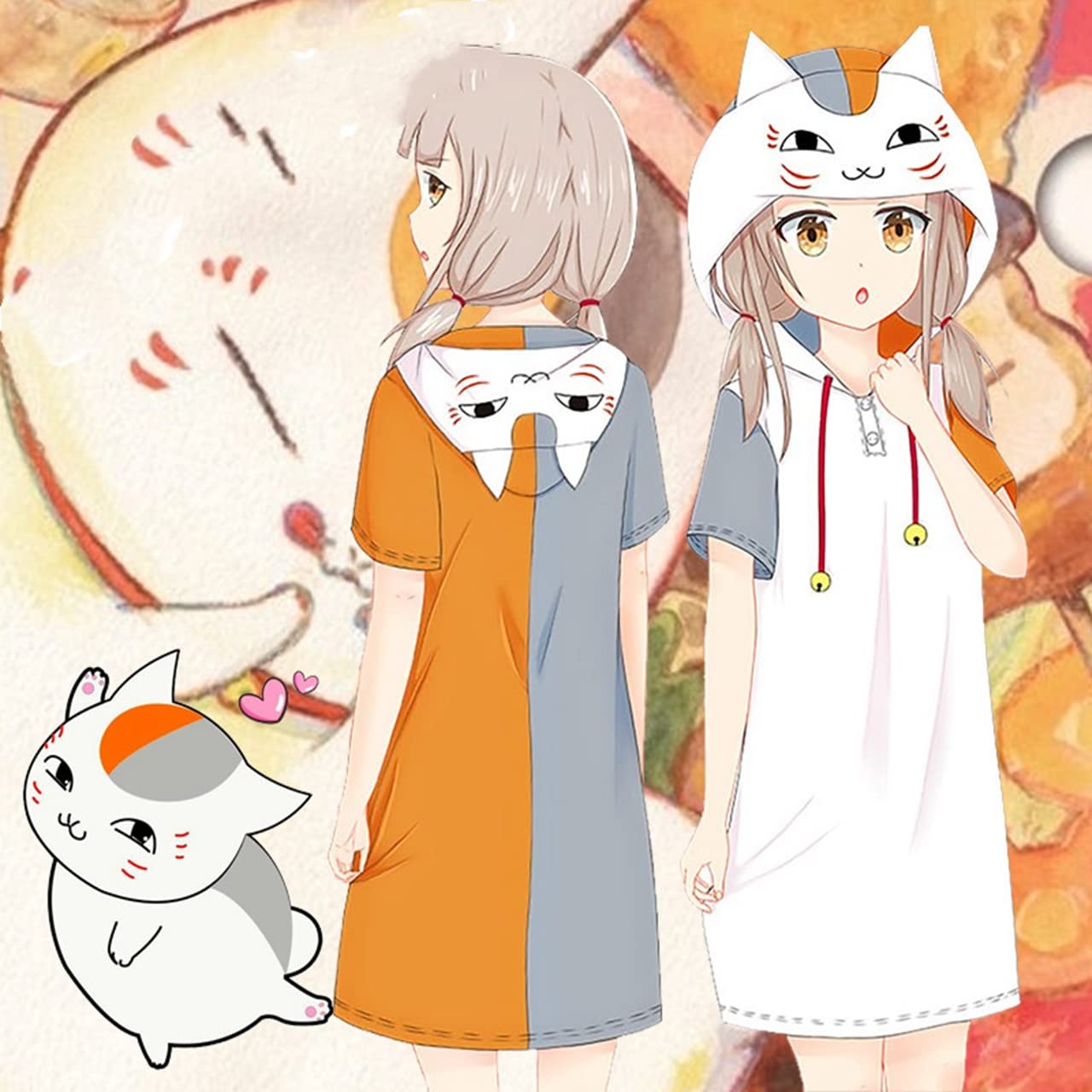 Amazon | SUQ 夏目友人帳 ニャンコ先生 着ぐるみ パジャマ ルーム